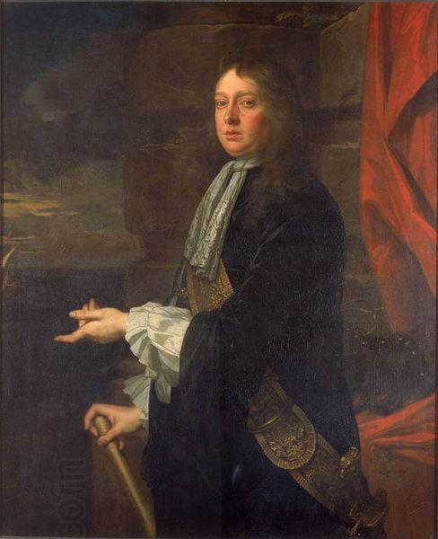 Sir Peter Lely Flagmen of Lowestoft: Admiral Sir William Penn, China oil painting art
